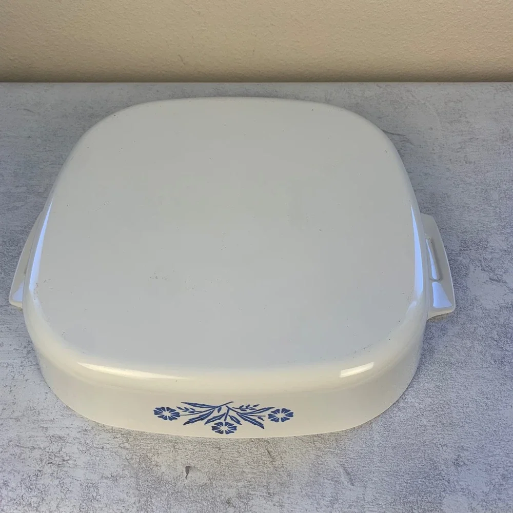 Corning Ware P-10-B 10x10 Square‎ Baker Cornflower Blue USA